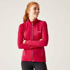 Kurtka damska Highton Lite III. Czerwone kurtki sportowe damskie Regatta, xl, bez wzorów, z materiału, bez ramiączek, bez kaptura, trekkingowe. W wyprzedaży za 89.99 zł.
