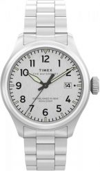 Zegarek męski Timex TW2Y18800 srebrny. Szare zegarki męskie Timex, bez wzorów, srebrne. Za 949.00 zł.