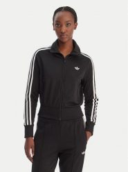 Adidas Bluza Firebird Classic KD7981 Czarny Regular Fit. Czarne bluzy damskie Adidas, s, bez wzorów, z syntetyku, bez ramiączek, bez kaptura. Za 329.99 zł.