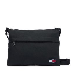 Saszetka Tommy Jeans. Czarne saszetki i nerki męskie Tommy Jeans, bez wzorów, z jeansu. Za 209.99 zł.