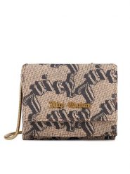Juicy Couture Portfel BIJXT8663WVP Brązowy. Brązowe portfele damskie Juicy Couture, z tworzywa sztucznego. Za 159.99 zł.