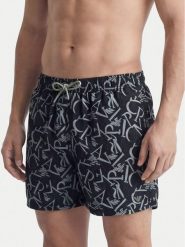 Emporio Armani Szorty kąpielowe EM000583 AF20440 FC099 Czarny. Czarne kąpielówki męskie Emporio Armani, bez wzorów, z syntetyku. Za 419.99 zł.