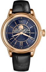 Zegarek damski Aviator V.1.33.2.256.4BM czarny. Czarne zegarki damskie AVIATOR. Za 3,177.09 zł.