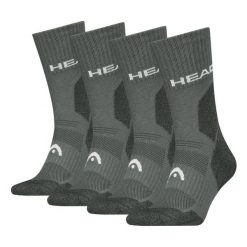 Skarpety Unisex HEAD z pakietu 2 - do wędrówek. Szare skarpety męskie Head, bez wzorów, z materiału. Za 77.30 zł.