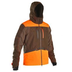 Kurtka Solognac Renfort 900 wodoodporna fluo. Kurtki męskie SOLOGNAC, l, bez wzorów, z materiału, bez kaptura. Za 799.99 zł.