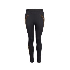 Legginsy Termiczne APOGEE. Brązowe bielizna sportowa damska Bergson, bez wzorów. W wyprzedaży za 111.00 zł.