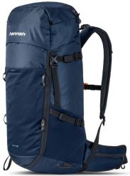 Plecak trekkingowy Hannah Arrow 40 z pokrowcem przeciwdeszczowym. Niebieskie plecaki męskie Hannah, bez wzorów, z materiału, sportowe. Za 804.65 zł.