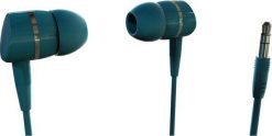 Vivanco earphones Solidsound, green (38903). Zielone słuchawki douszne VIVANCO. Za 60.89 zł.