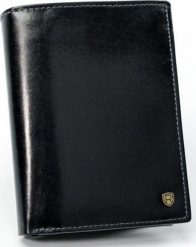 Rovicky Męski portfel skórzany z ochroną RFID Stop Rovicky. Brązowe portfele męskie ROVICKY, bez wzorów. Za 136.15 zł.