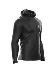 Kurtka do biegania męska Compressport Hurricane Waterproof 10/10 Jacket. Czarne kurtki męskie Compressport, na zimę, m, bez wzorów, z materiału, z kapturem, do biegania. Za 773.20 zł.