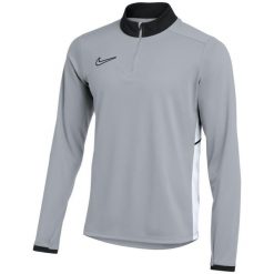 Bluza męska Nike Dri-Fit Academy 25 Drill Top. Szare bluzy męskie Nike, m, bez wzorów, z poliesteru, sportowe, bez ramiączek, bez kaptura. Za 141.99 zł.