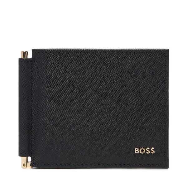Portfel BOSS. Czarne portfele męskie Boss, bez wzorów. Za 599.99 zł.