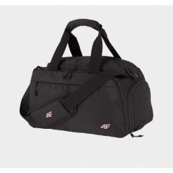 Torba sportowa 4F. Czarne torby sportowe męskie 4F, bez wzorów. Za 150.99 zł.