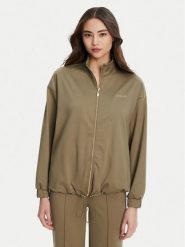 Guess Bluza V5YL09 KCX42 Brązowy Regular Fit. Brązowe bluzy damskie Guess, m, z aplikacjami, z syntetyku, bez ramiączek, bez kaptura. Za 329.99 zł.