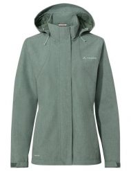 Kurtka VAUDE Rosemoor II dla kobiet. Zielone kurtki sportowe damskie Vaude, na zimę, bez wzorów, z materiału, bez ramiączek, z kapturem, trekkingowe. Za 683.05 zł.