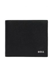 BOSS Portfel 50568387 Czarny. Czarne portfele męskie Boss, bez wzorów, ze skóry. Za 449.99 zł.