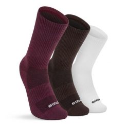 Skarpetki golfowe z bawełny organicznej trójpak Siroko Rough Classic. Białe skarpetki damskie SIROKO, bez wzorów, z bawełny. Za 47.20 zł.