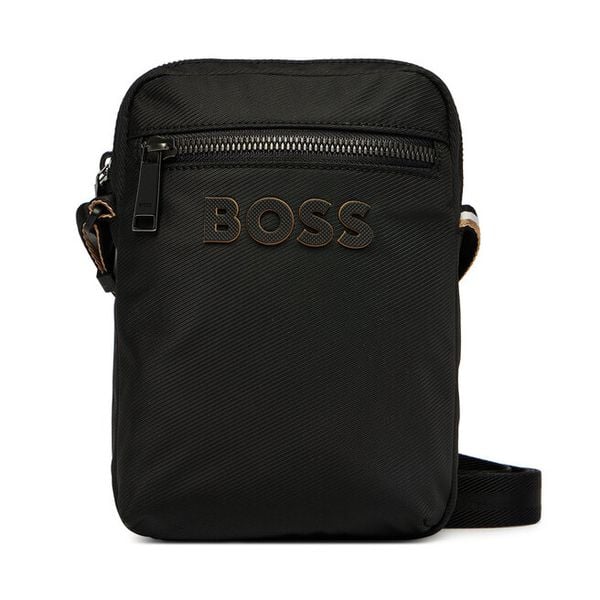 Saszetka BOSS. Czarne saszetki i nerki męskie Boss, małe. Za 242.99 zł.