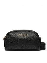 Valentino Torebka Blossom Re VBS8P215 Czarny. Czarne listonoszki damskie Valentino, bez wzorów, ze skóry, bez dodatków. Za 329.99 zł.