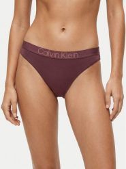 Calvin Klein Underwear Stringi LV00QD5292 Bordowy. Czerwone majtki damskie Calvin Klein Underwear, z bawełny. Za 79.99 zł.