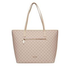 Torebka Nine West. Brązowe shopperki damskie Nine West, bez wzorów, bez dodatków. Za 249.99 zł.