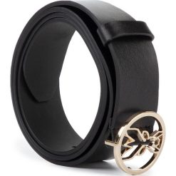 Pasek Damski PATRIZIA PEPE - 2V9173/A5W7-J2IQ Nero/Gold. Czarne paski damskie Patrizia Pepe, bez wzorów, ze skóry. Za 389.00 zł.