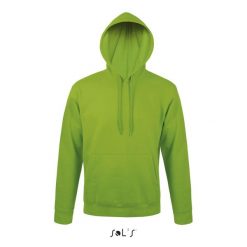 Bluza z kapturem Sol's Snake. Czerwone bluzy damskie SOL'S, s, bez wzorów, z materiału, sportowe, bez ramiączek, z kapturem. Za 100.20 zł.