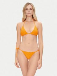 Emporio Armani Bikini EW000786 AF12185 F3003 Pomarańczowy. Brązowe bikini Emporio Armani, s, bez wzorów, z syntetyku. Za 579.99 zł.