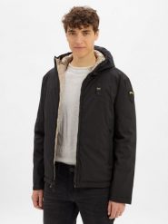 Blauer Męska kurtka dwustronna Mężczyźni czarny|beżowy jednolity, L. Brązowe kurtki sportowe męskie Blauer, l, bez wzorów, bez kaptura. Za 2,149.95 zł.