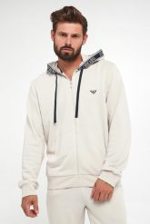 Bluza męska z kapturem EMPORIO ARMANI UNDERWEAR. Bluzy męskie Emporio Armani Underwear, m, bez wzorów, z kapturem. W wyprzedaży za 440.30 zł.