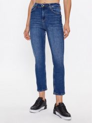 Liu Jo Jeansy UF3019 DS829 Granatowy Regular Fit. Niebieskie jeansy damskie Liu Jo, bez wzorów, z bawełny. Za 969.99 zł.