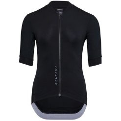 Koszulka rowerowa (z krótkim rękawem) damska SILVINI Women Jersey TRAFOIA. Czarne koszulki sportowe damskie Silvini, m, bez wzorów, z jersey, bez ramiączek. Za 284.12 zł.