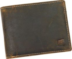 Nordee Skórzany męski portfel Nordee MSD-01 N992 HUNTER NoSize. Portfele męskie Nordee, bez wzorów. Za 69.00 zł.