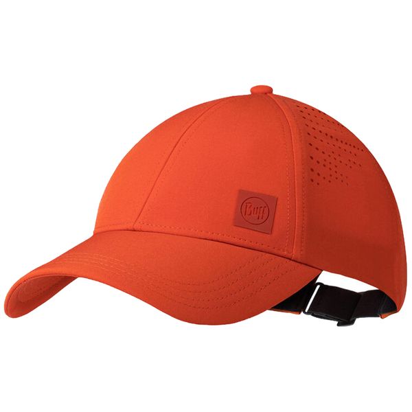 Czapka z daszkiem Summit Cap Poppy UPF 50. Czerwone czapki damskie Buff, bez wzorów, z materiału, sportowe. Za 121.99 zł.
