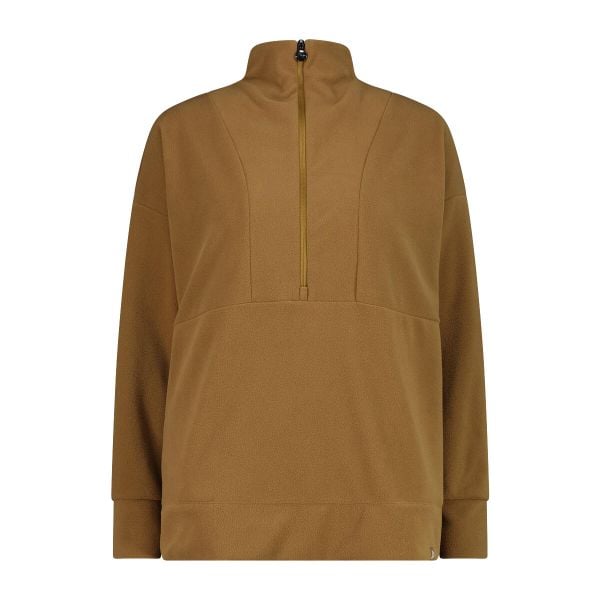 Bluza damska CMP. Brązowe bluzy damskie CMP, m, bez wzorów, bez ramiączek, bez kaptura. Za 321.40 zł.