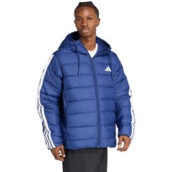 Kurtka męska adidas Essentials CLIMAWARM 3-Stripes. Niebieskie kurtki męskie Adidas, m, bez wzorów, z materiału, bez kaptura. Za 427.99 zł.