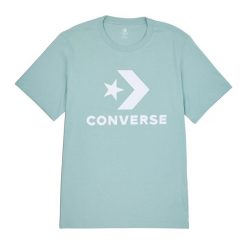 Koszulka Converse Go-To Star Chevron Logo Standard-Fit T. Czerwone koszulki sportowe damskie Converse, s, bez wzorów, bez ramiączek. Za 79.99 zł.