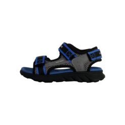 Sandały Geox J Sandal Airadyum B. Niebieskie buty zimowe męskie Geox, bez wzorów, z syntetyku, bez obcasa, bez zapięcia. W wyprzedaży za 220.00 zł.