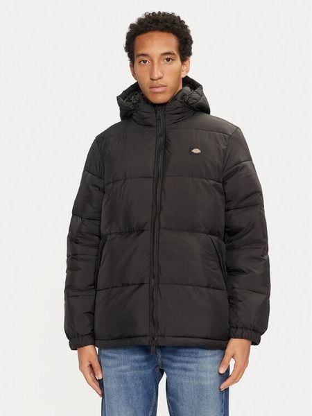 Dickies Kurtka zimowa Waldenburg DK0A4YEY Czarny Regular Fit. Czarne kurtki męskie Dickies, na zimę, m, bez wzorów, z syntetyku, bez kaptura. Za 559.99 zł.