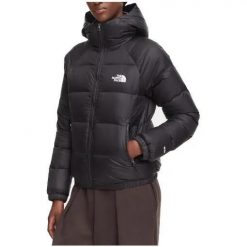Kurtka turystyczna puchowa damska The North Face W Hydrenalite Down Hoodie. Czarne kurtki sportowe damskie The North Face, xl, bez wzorów, z materiału, bez ramiączek, bez kaptura, trekkingowe. Za 949.00 zł.