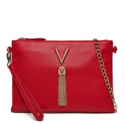 Torebka Valentino. Czerwone torebki do ręki damskie Valentino, bez wzorów, bez dodatków. Za 169.99 zł.