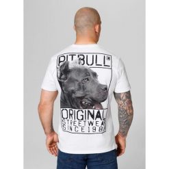 Koszulka bawełniana sportowy t-shirt dla dorosłych Origin. Czarne koszulki sportowe męskie PITBULL, m, bez wzorów, z bawełny, bez ramiączek. Za 119.00 zł.