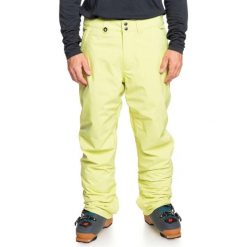 Spodnie śnieżne dla Mężczyzn ESTATE. Żółte spodnie sportowe męskie Quiksilver, m, bez wzorów, z poliesteru, narciarskie. Za 669.00 zł.