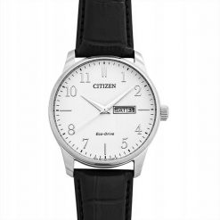 Zegarek Citizen Eco-Drive* Zegarek męski biała tarcza 42 mm (BM8550-14AE). Białe zegarki męskie CITIZEN, bez wzorów. Za 678.99 zł.