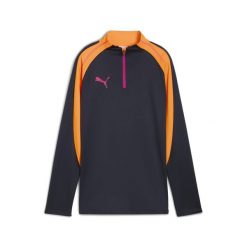 Damska bluza piłkarska z zamkiem 1/4 individualBLAZE PUMA. Brązowe bluzy damskie Puma, bez wzorów, sportowe, bez ramiączek, bez kaptura. Za 199.00 zł.