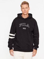 Fila Bluza FAM0541 Czarny Regular Fit. Czarne bluzy męskie Fila, m, bez wzorów, z bawełny, bez ramiączek, bez kaptura. W wyprzedaży za 199.99 zł.