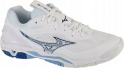 Mizuno Wave Stealth 6 X1GA243096 białe 42. Białe buty sportowe męskie Mizuno, bez wzorów, bez zapięcia, mizuno wave. Za 549.99 zł.