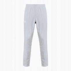 Spodnie WiatroodpoRNe Męskie Under Armour Warmup Bottoms. Szare spodnie sportowe męskie Under Armour, m, bez wzorów, do biegania. Za 199.99 zł.