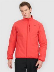 4F Kurtka puchowa trekkingowa z wypełnieniem syntetycznym męska - pomarańczowa 3XL. Brązowe kurtki męskie 4F, m, bez wzorów, z materiału, bez kaptura. Za 349.99 zł.