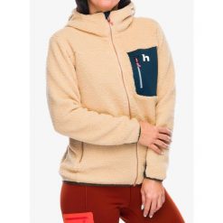 Bluza z kapturem damska Hannah Koala Hoody. Brązowe bluzy damskie Hannah, xl, bez wzorów, sportowe, bez ramiączek, z kapturem. Za 303.99 zł.